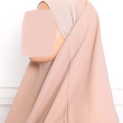 Khimar court en crêpe pointu khimar triangle khimar pas cher mon hijab pas cher